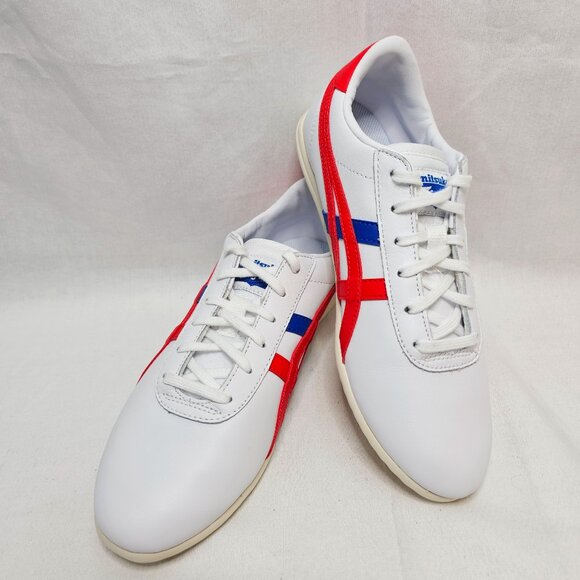 Onitsuka Tiger Tai Chi White Red Blue Asics 1183A399 Unisex Men\'s Size 5- W 6.5 main image 11